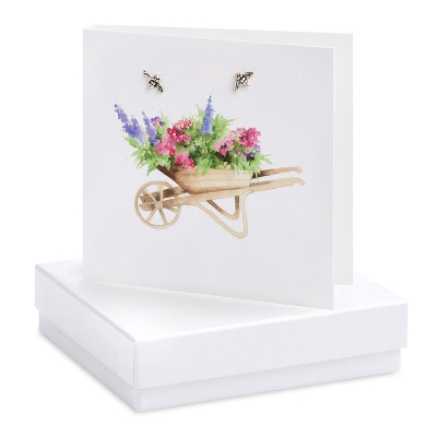 'Flower Garden' Boxed Earring Card