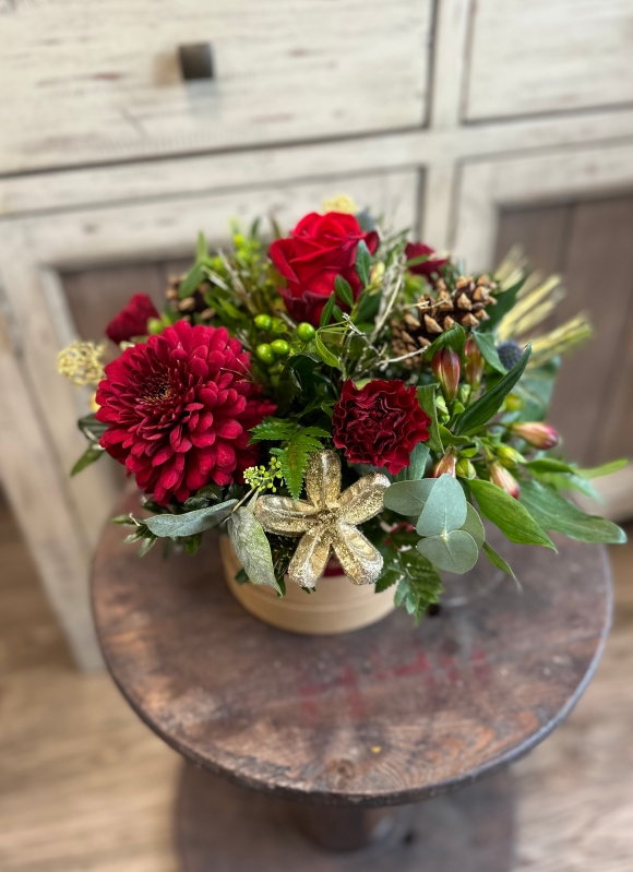 Merry Christmas Hat Box