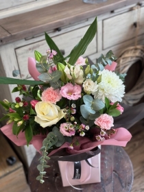 Pretty and Pink Flower Box