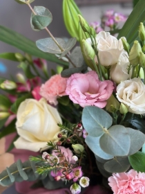 Pretty and Pink Flower Box