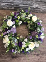 Textured Memorial Wreath