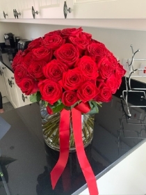 Luxury 50 Red Rose Bouquet